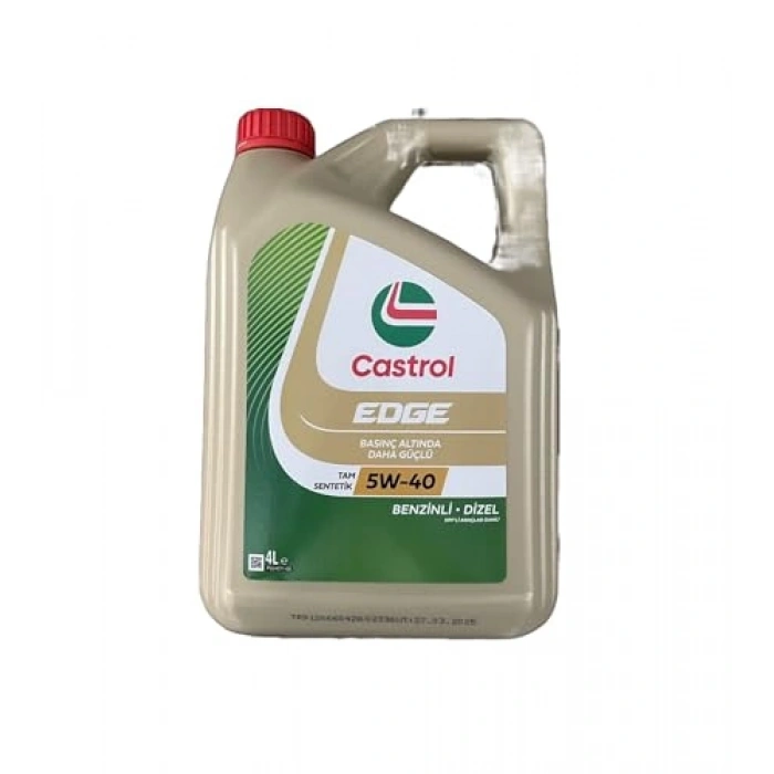 Castrol Edge 5w-40 4 Lt 2025 Ü.T