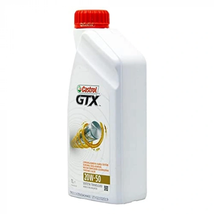 Castrol GTX 20W/50 1 Litre Motor Yağı API SL/CF - Üstün Koruma