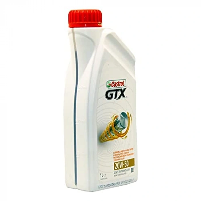 Castrol GTX 20W/50 1 Litre Motor Yağı API SL/CF - Üstün Koruma