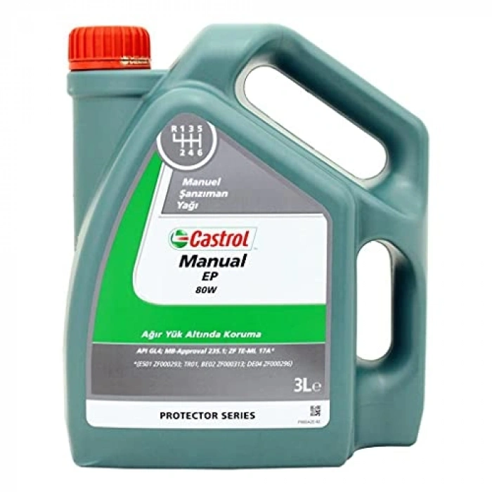 Castrol Manual EP 80W 3 Lt Şanzıman Yağı