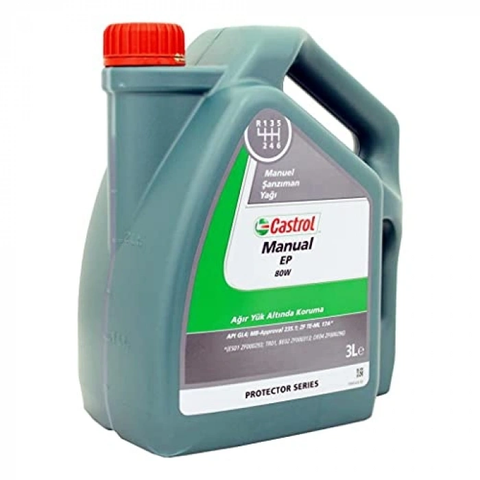 Castrol Manual EP 80W 3 Lt Şanzıman Yağı