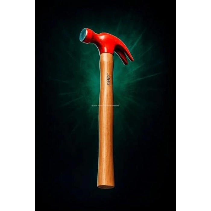 Çatal Çekiç, Dayanıklı Çelik Başlık, Ahşap Saplı