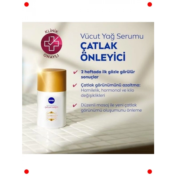 Çatlak Karşıtı Vücut Yağ Serumu (100 ml)