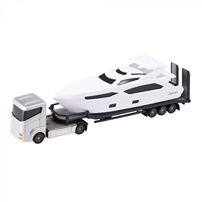 Çekici Tekneli Model Araç - Detaylı Tasarım