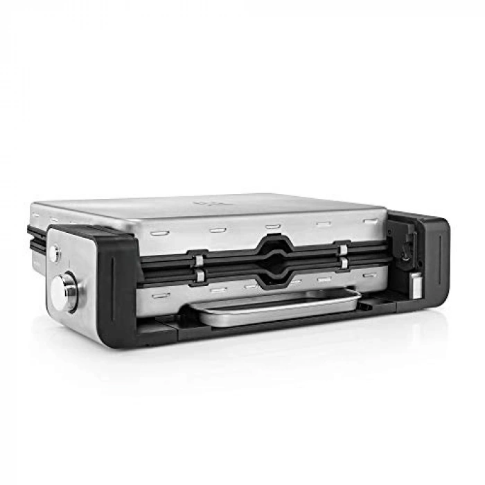 Çelik Elektrikli Izgara ve Tost Makinesi, 2100 W
