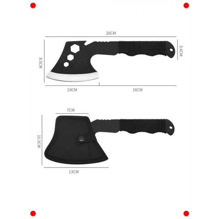 Cep Boyu Tam Metal Budama Baltası