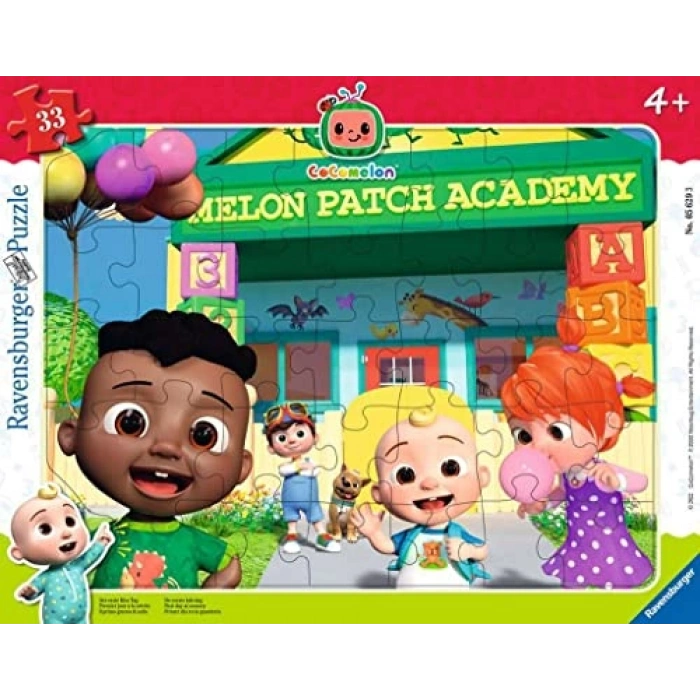 Çerçeveli Cocomelon Temalı 33 Parça Puzzle