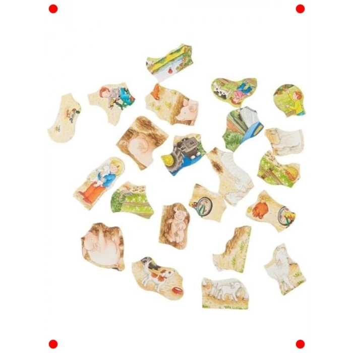 Çerçeveli Çocuk Yapbozu: Büyük Çiftlik