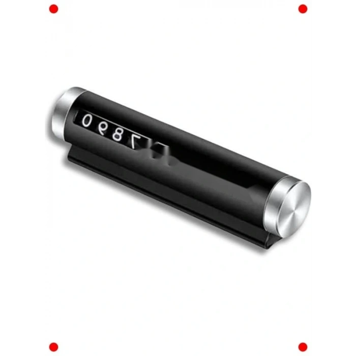 Çermeli Araç İçi Gizlenebilir Park Numaratör