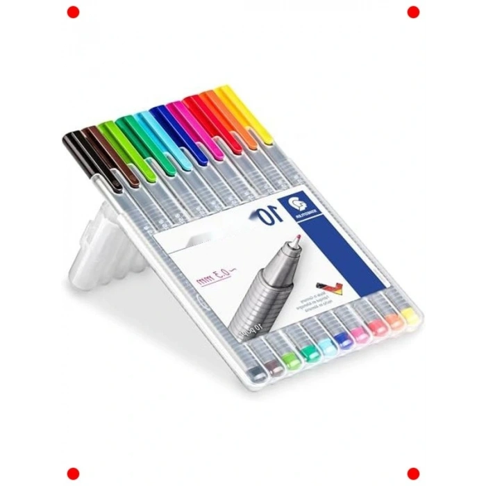 Çeşitli Renkli İnce Uçlu Kalem Seti (3 Adet)