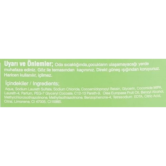 Çeşme Limonu Aromalı Doğal Sıvı Sabun 1500 ml