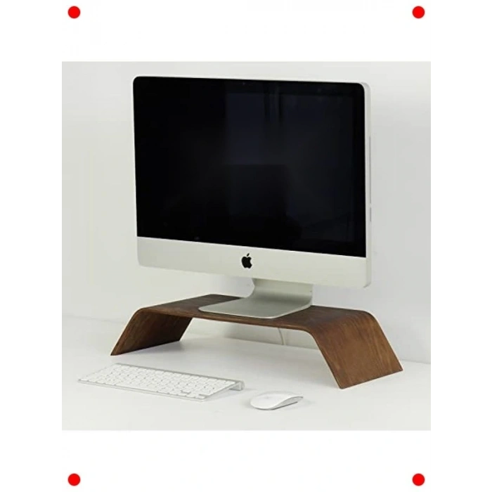 Ceviz Ağacı Monitör Yükseltici Stand