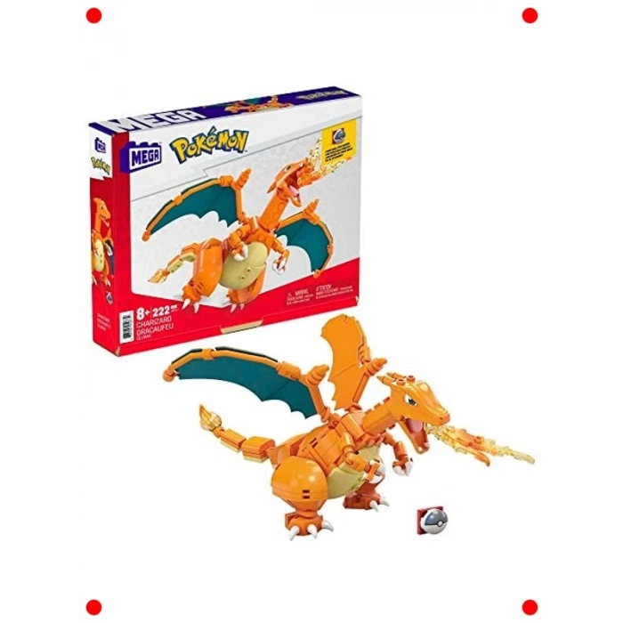 Charizard Yapım Parçası Figürü - 6 Yaş ve Üzeri