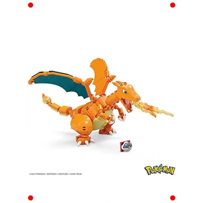 Charizard Yapım Parçası Figürü - 6 Yaş ve Üzeri