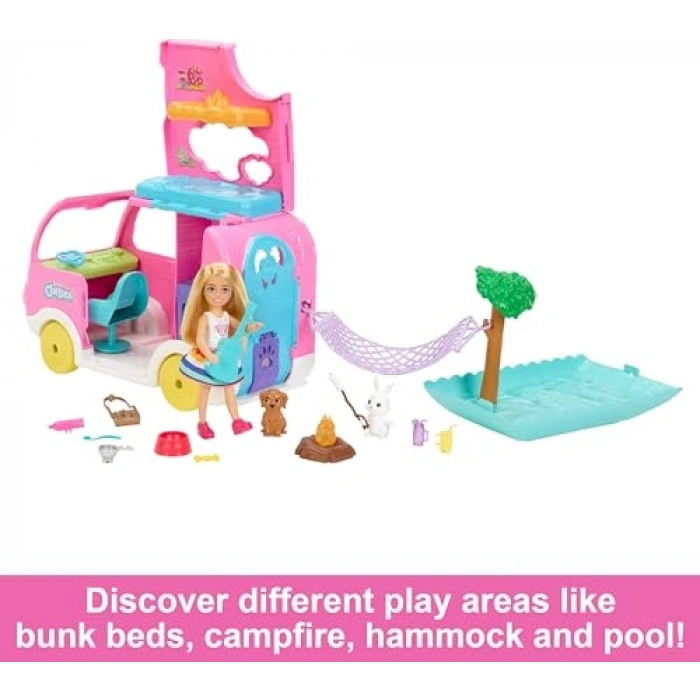 Chelseanin Karavanı Seti, 15 Aksesuar ile