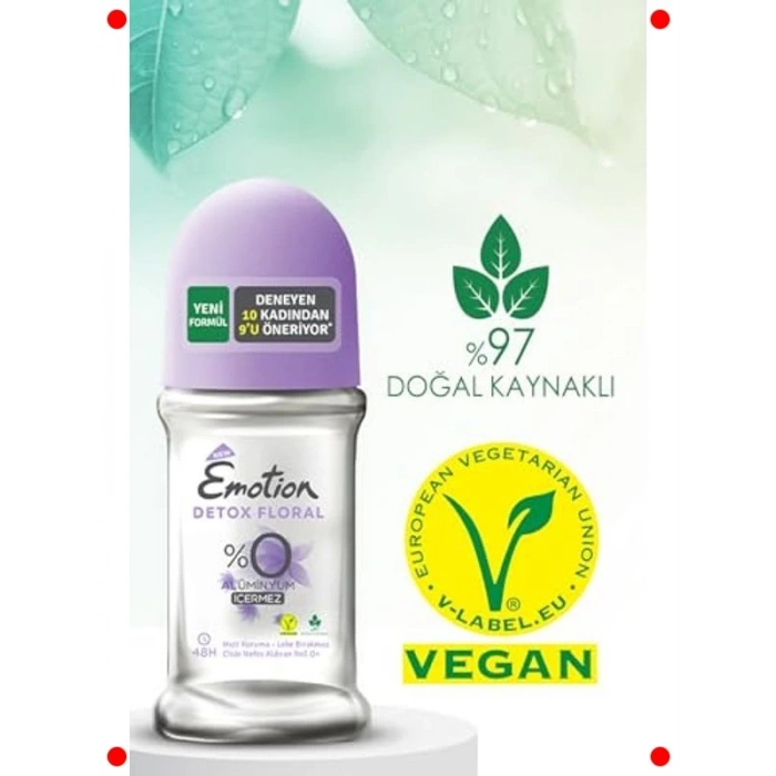 Çiçek Kokulu Detoks Etkili Roll-On 50 ml