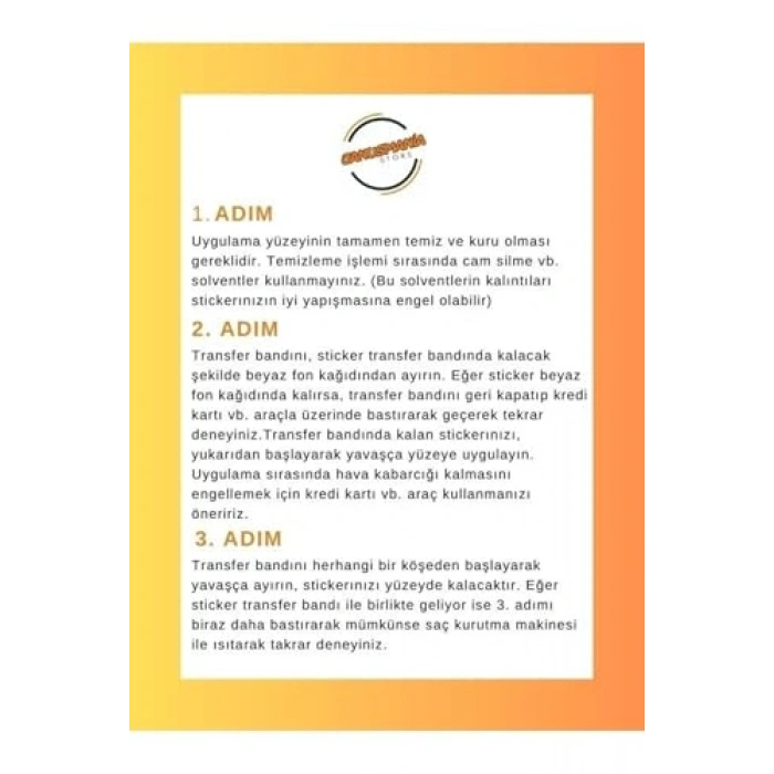 Çiçek Temalı Ayna Sticker, Araba Süslemesi için