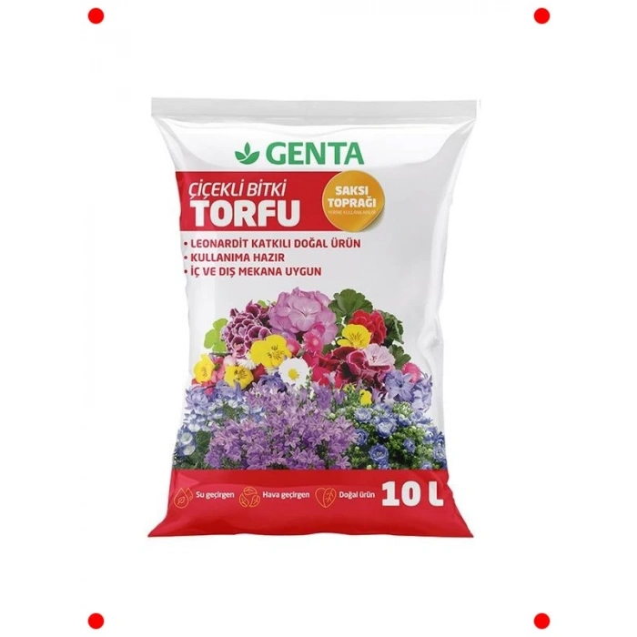 Çiçekli Bitkiler İçin Saksı Toprağı 10 Litre
