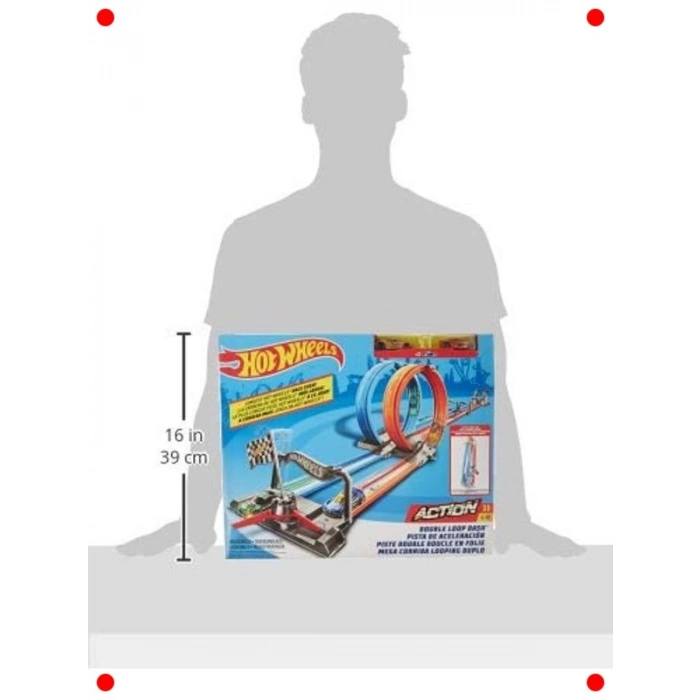 Çift Atlayışlı Yarış Pisti Seti - Hızlı Aksiyon