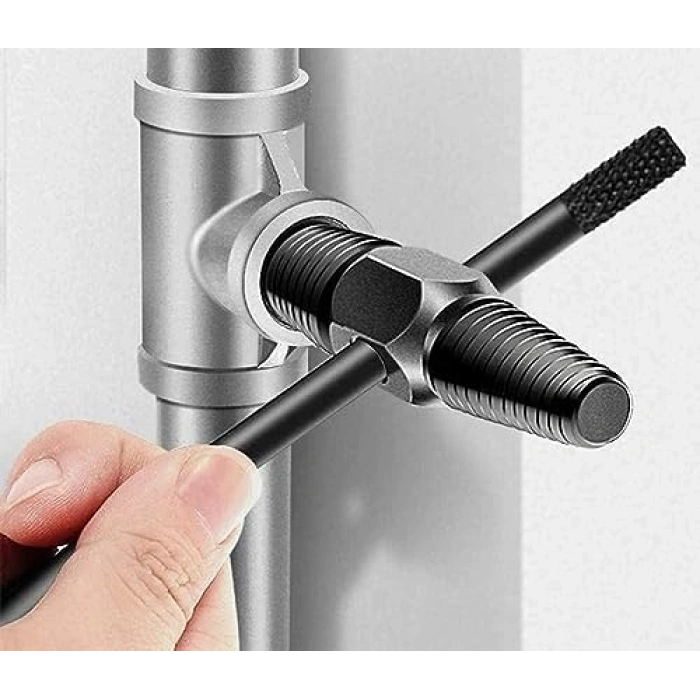 Çift Başlı Boru Vida Çıkarıcı, Hasarlı Vidalar için Kullanım