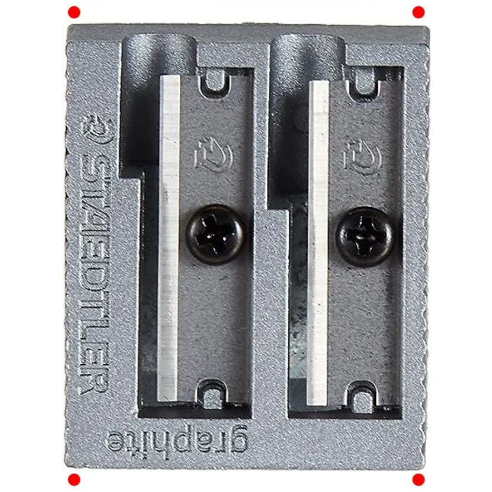 Çift Bölmeli Kalemtıraş (1 Adet)