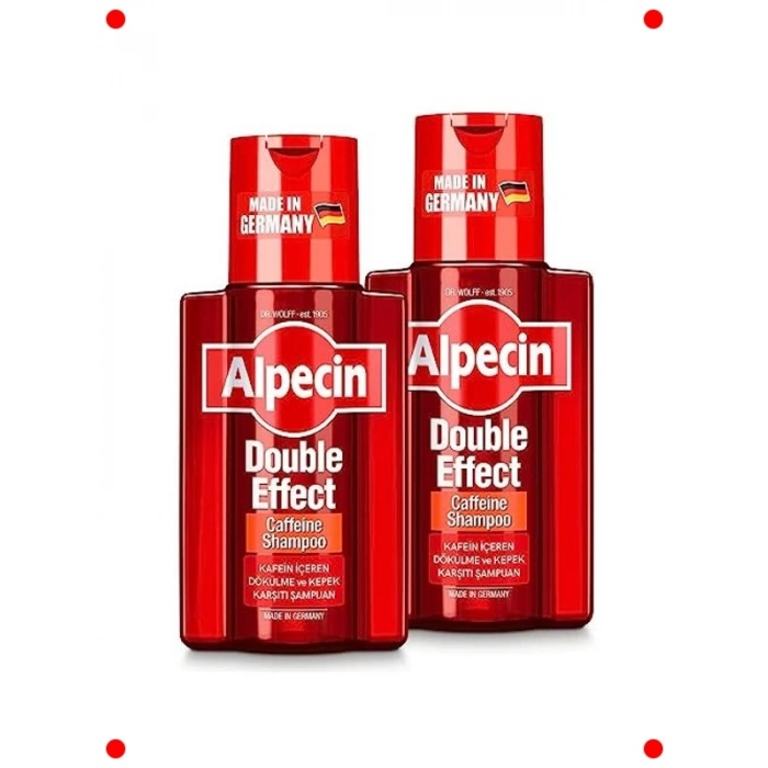 Çift Etkili Kafein Şampuanı (2x 200ml)