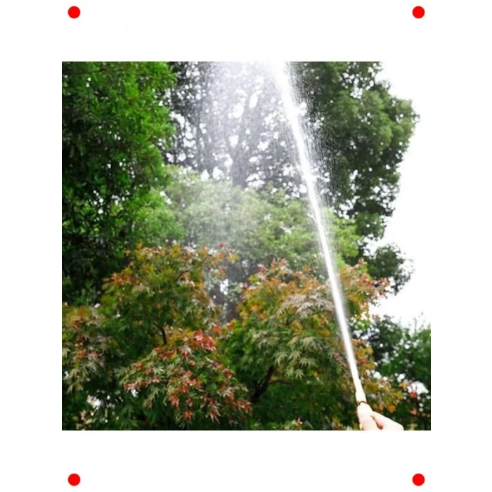 Çift Fonksiyonlu Ayarlı Hortum Sulama Başlığı