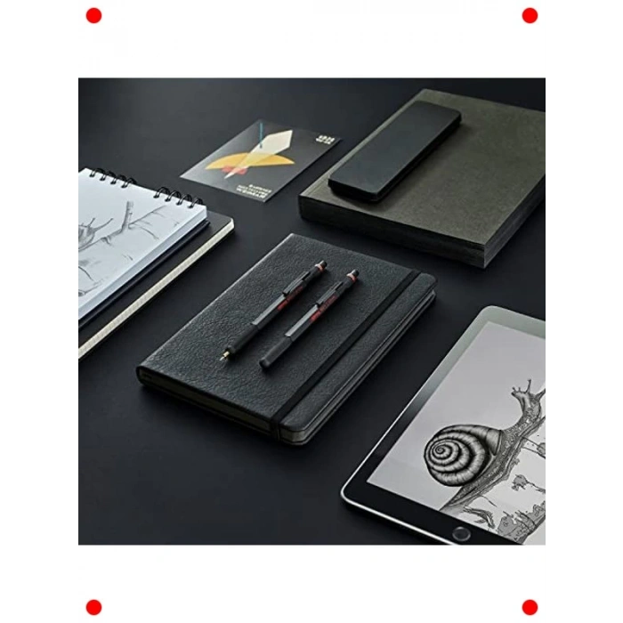 Çift Fonksiyonlu Mekanik Kurşun Kalem 0.5mm Siyah