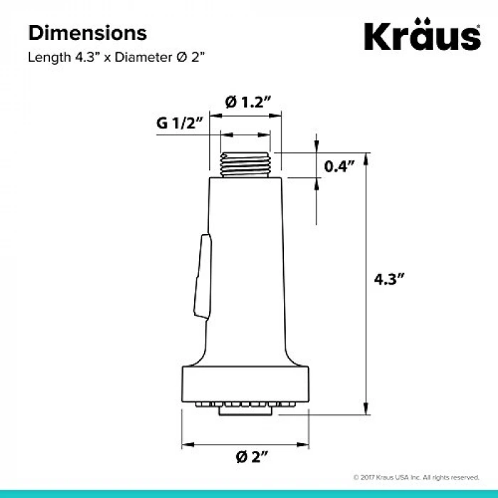 Çift İşlevli Mutfak Püskürtücüsü, Şık Siyah Tasarım