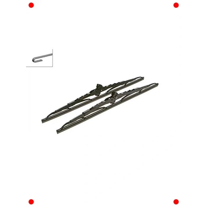 Çift Kanallı Silecek Seti (450/450 mm)