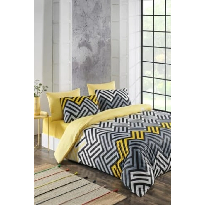 Çift Kişilik Ranforce Nevresim Takımı, 200x220 cm