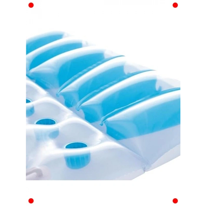 Çift Kişilik Renkli Şişme Plaj Yatağı