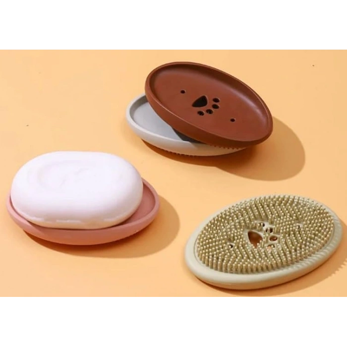 Çift Özellikli Silikon Fırça ve Sabunluk, Pratik Kullanım