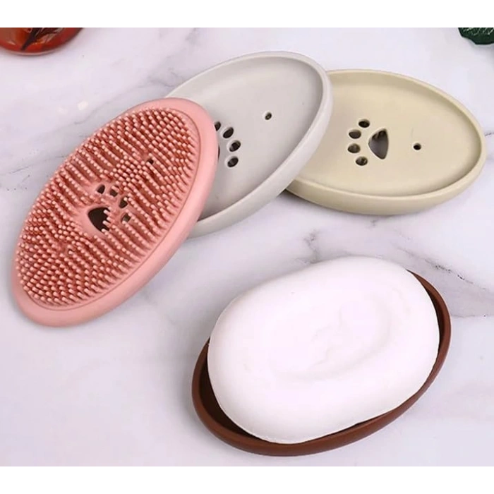 Çift Özellikli Silikon Fırça ve Sabunluk, Pratik Kullanım