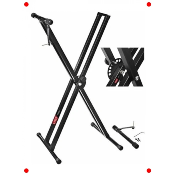 Çift Profilli Ayarlanabilir Klavye/Org Standı