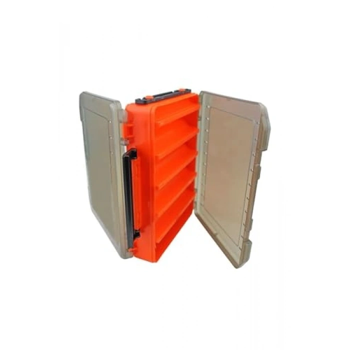 Çift taraflı 200x160x45 mm boyutunda lure box