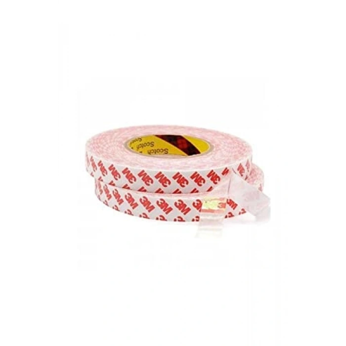 Çift Taraflı Bant, 15 mm Genişlik, 5 Metre Uzunlukta Şeffaf