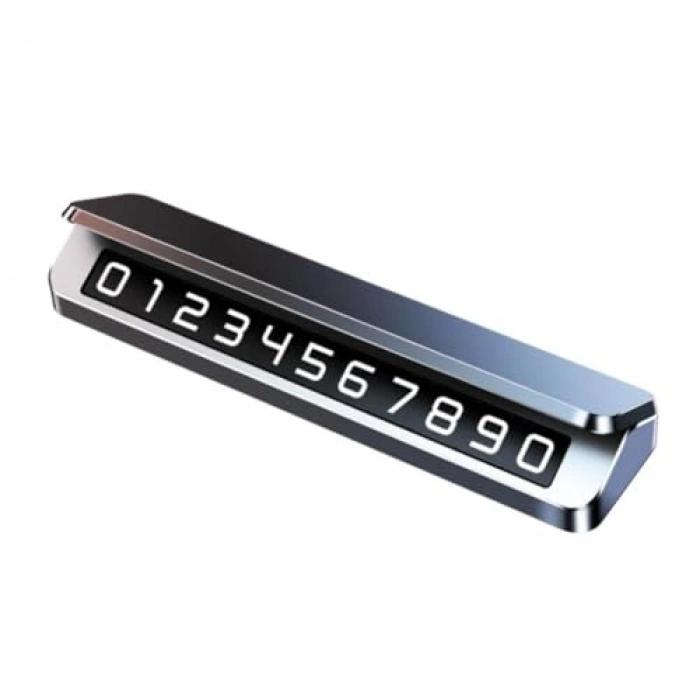 Çift Taraflı Gizlenebilir Park Numaratörü, Alüminyum