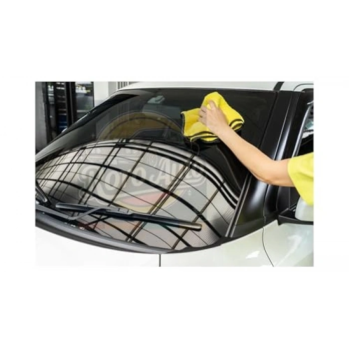 Çift Taraflı Krofiber Araç Kurulama Bezi 50x70 Sarı