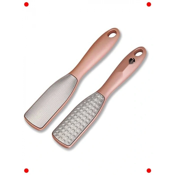 Çift Taraflı Paslanmaz Çelik Ayak Törpüsü - Ev Pedikürü