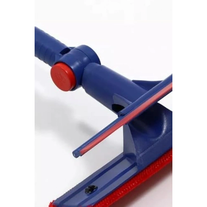 Çift Taraflı Pratik Cam Silme Mop Aparatı, Krofiber Bezli