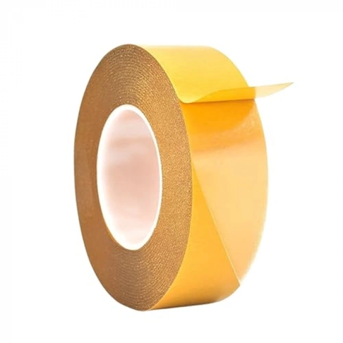 Çift Taraflı Şeffaf Bant, 48 mm x 25 Metre, Güçlü Montaj