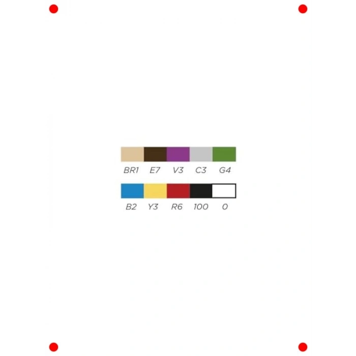 Çift Taraflı Sketch Çizim Kalemi Seti - 10 Renk