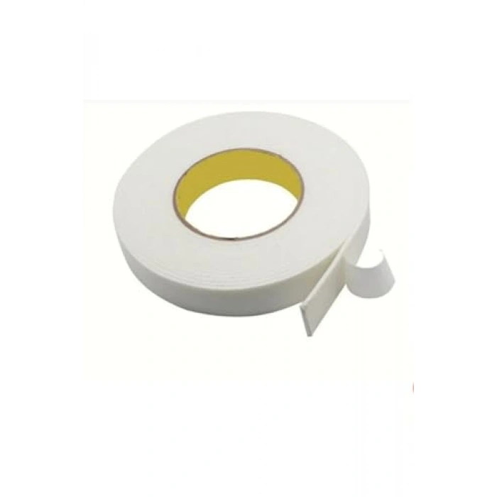 Çift Taraflı Yapıştırma Köpük Bantı, 16MM X 1,5 MT
