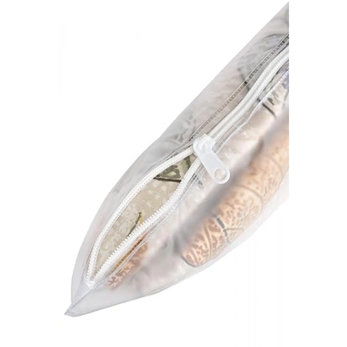 Çift Taraflı Yumuşak Pamuklu Çiçekli Nevresim Takımı, 4 Parça