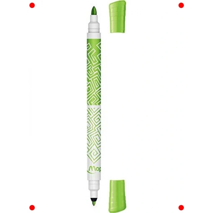 Çift Uçlu 10 Renk Keçeli Kalem Seti