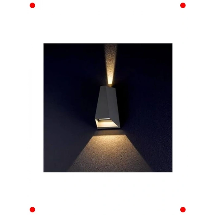 Çift Yönlü LED Duvar Aplik - İç & Dış Mekan