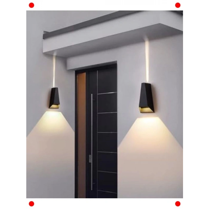 Çift Yönlü LED Duvar Aplik - İç & Dış Mekan