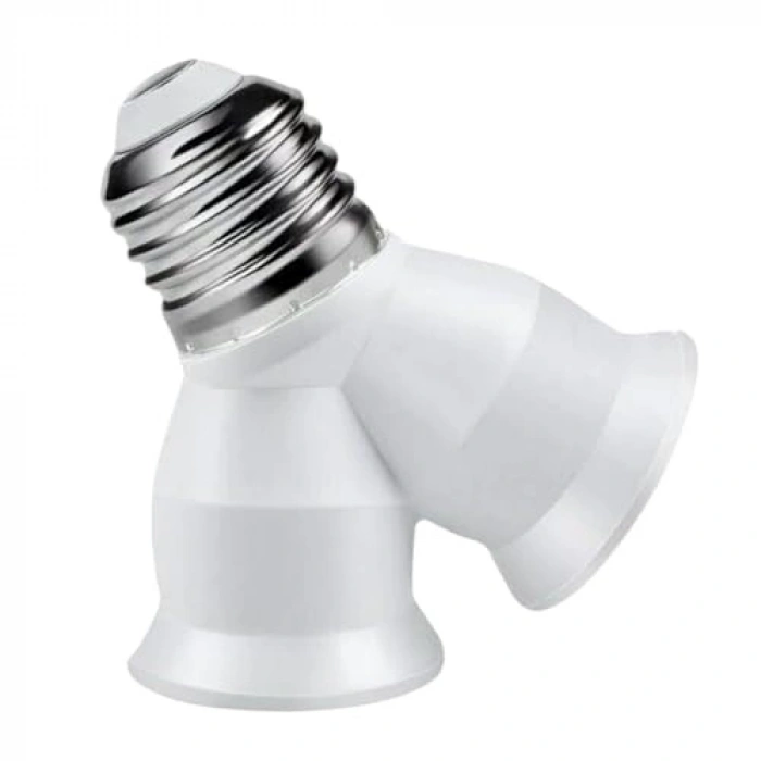 Çiftli Lamba Soketi Adaptörü, İkili Duy Çoğaltıcı