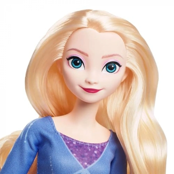 Çıkarılabilir Elbiseli Karlar Ülkesi Elsa Bebek Seti